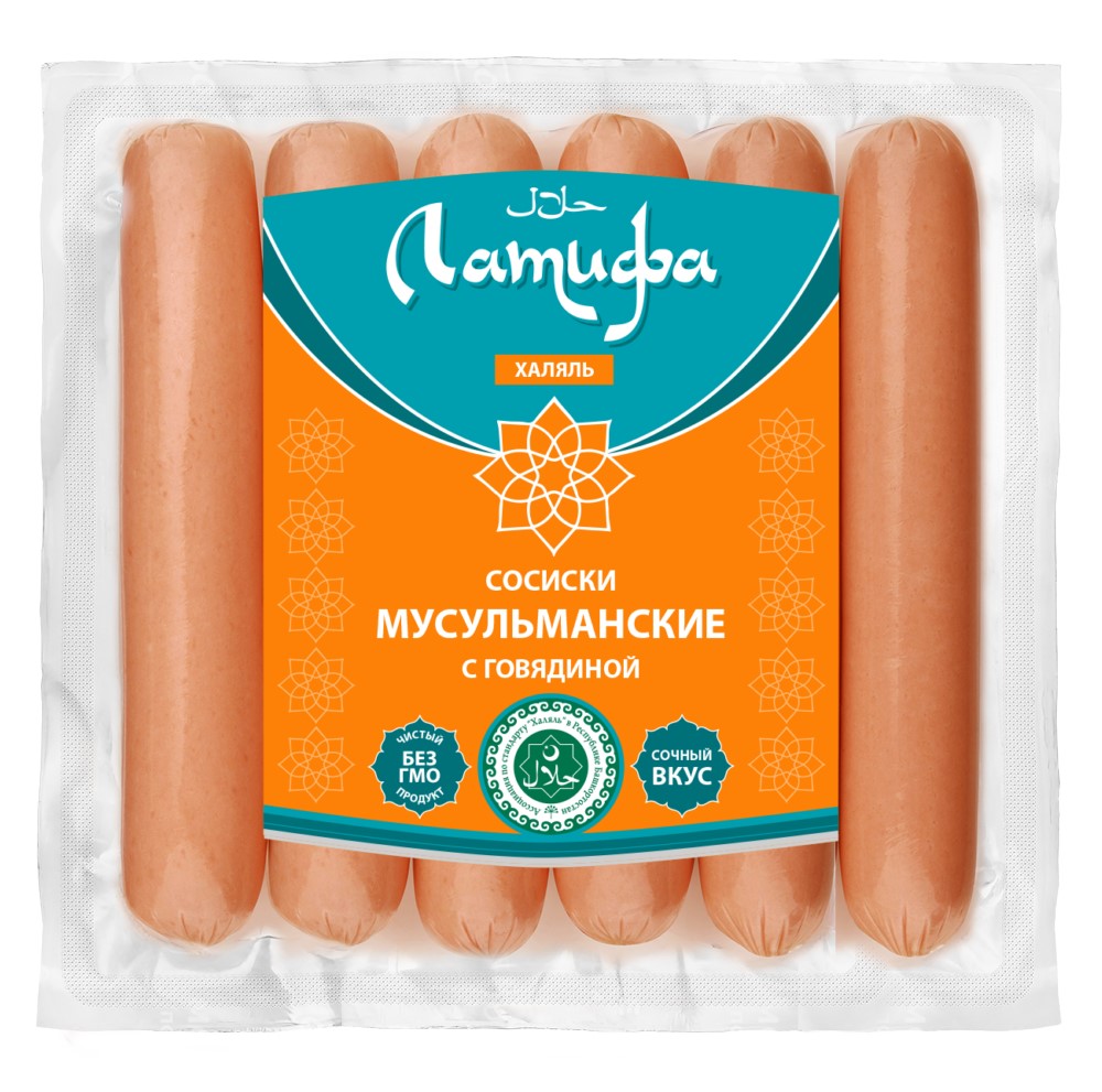 Сосиски Латифа Мусульманские 350г