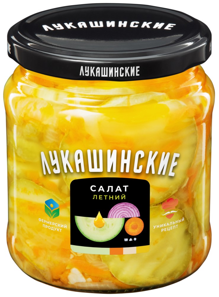 Салат Летний Лукашинские 480г