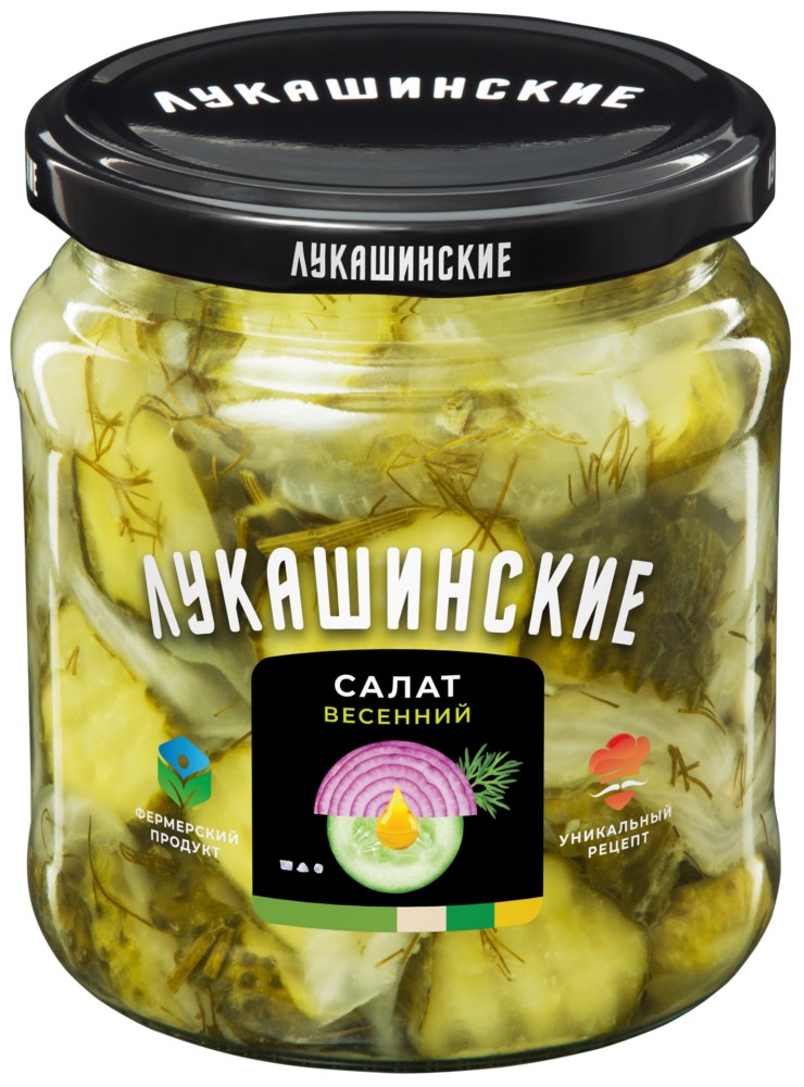 Салат Весенний Лукашинские 430г