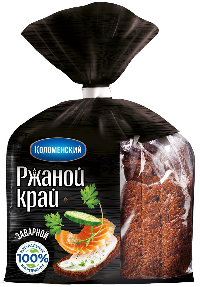 Хлеб Коломенское Ржаной край 300г