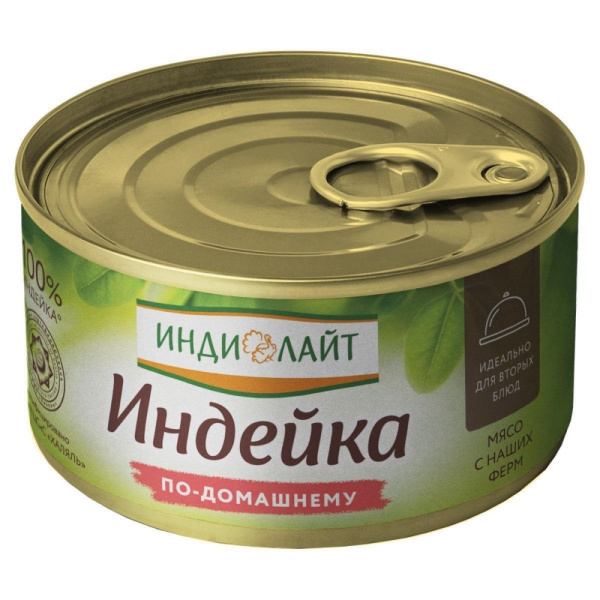 Мясо индейки ИндиЛайт По-домашнему 325г
