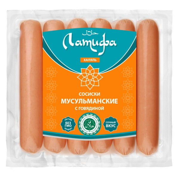 Сосиски Латифа Мусульманские 350г