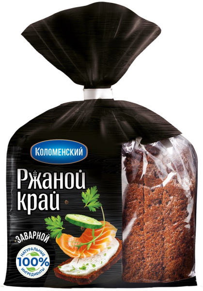 Хлеб Коломенское Ржаной край 300г