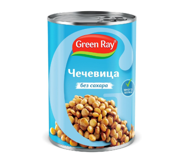 Чечевица Грин Рэй 425г